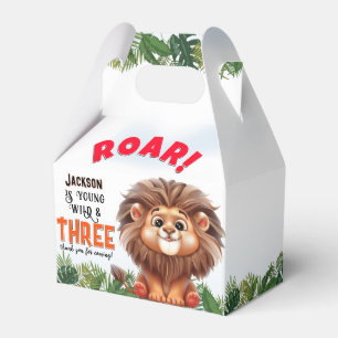 Lion Safari Wild & Trois Ballotins Anniversaires d