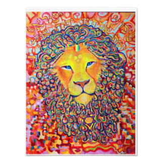 Lion Shema Photo Print