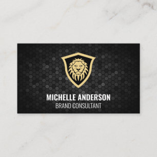 Lion Shield Business Card