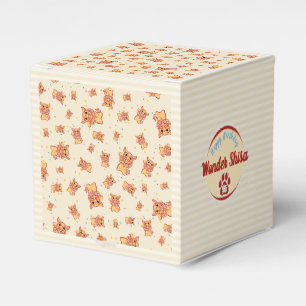 Lion Shisa Dessin Kawaï Japon (personnalisable) Favor Box