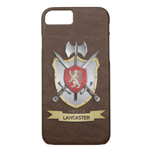 Lion Sigil Battle Crest Brown iPhone 8/7 Case