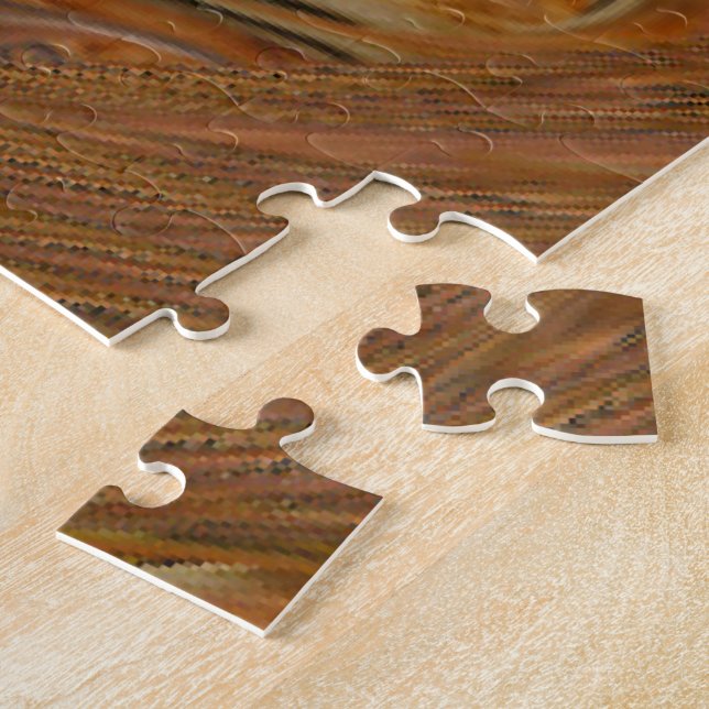 Lion smile jigsaw puzzle (Side)