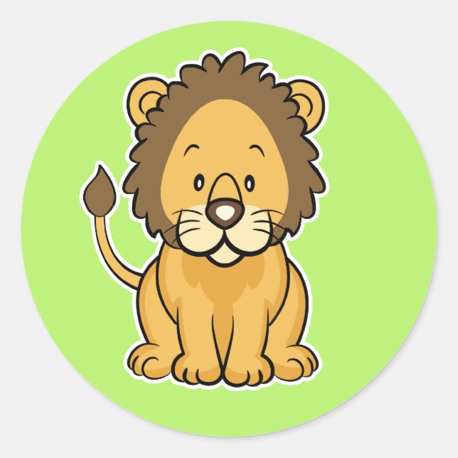 Lion sticker (Front)