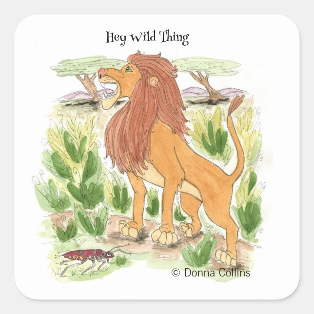 Lion Sticker (Front)