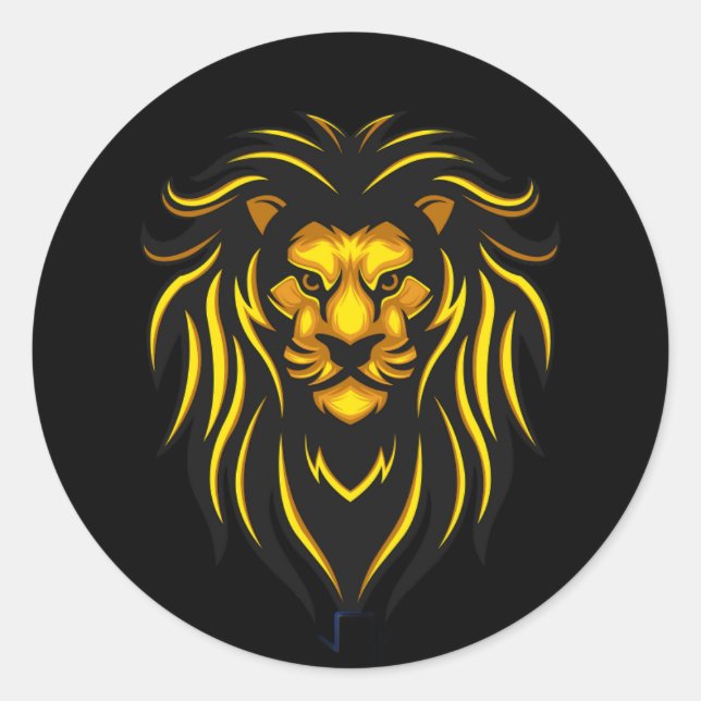 lion stickers (Front)