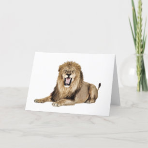 LION STORY HOLIDAY CARD