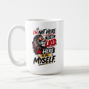 Lion Street Style Be Yourself Design Coffee Mug
