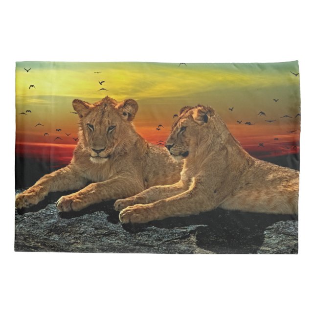 Lion Style Pillowcase (Back)
