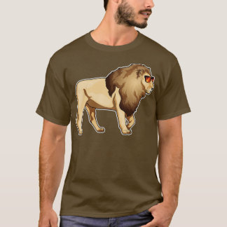 Lion Sunglasses 2 T-Shirt