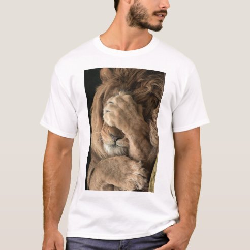 Black White Lion T-Shirts & Shirt Designs | Zazzle.ca