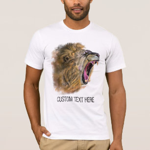 Lion T-Shirt with Custom Text