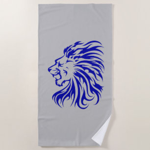 Lion the King of the jungle,lion lover gifts,lion Beach Towel