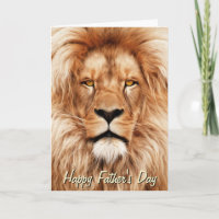 Lion The King Photo Painting Father's Day