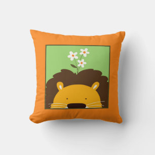 Lion Throw Pillow