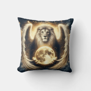 lion throw pillow