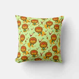 Lion Throw Pillow
