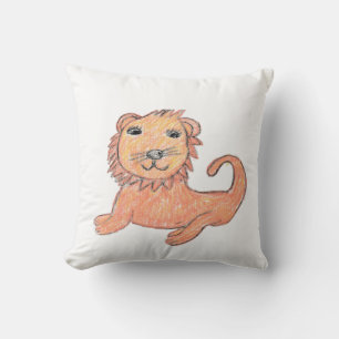 Lion Throw Pillow