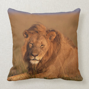 Lion Throw Pillow