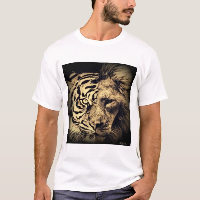 Lion Tiger 2in1 T-Shirt (Front)
