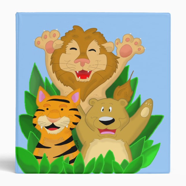 Lion Tiger and Bear Binder (Front)