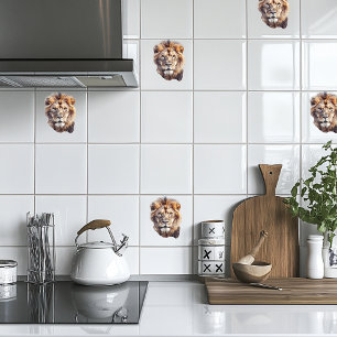 Lion  tile