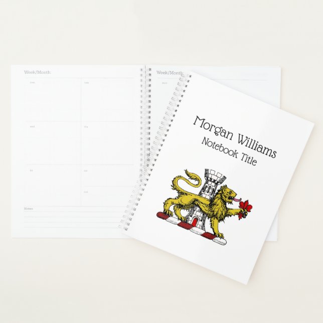 Lion Tower Fleur de Lis Crest Emblem C Planner (Display)