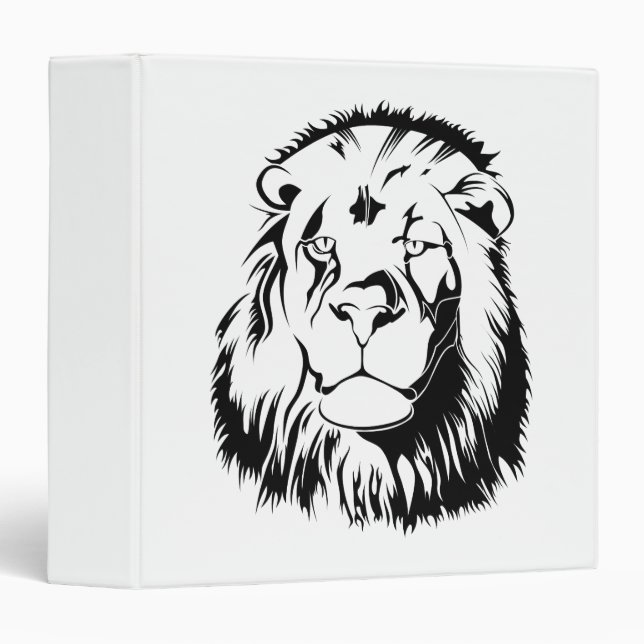 Lion Tribal Binder (Front/Spine)
