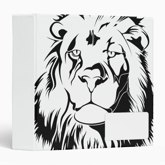 Lion Tribal Binder (Front/Spine)
