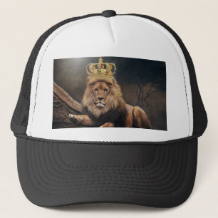 Lion Trucker Hat