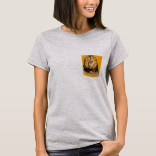 lion tshirt pocket design memory of cecil the lion