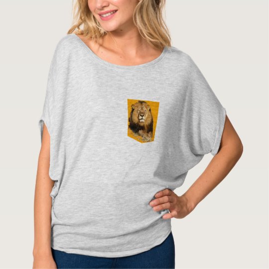 lion tshirt pocket design memory of cecil the lion