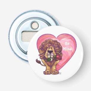 Lion Valentine's Day Bottle Opener