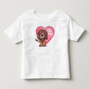 Lion Valentine's Day Toddler T-shirt