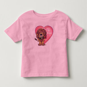 Lion Valentine's Day Toddler T-shirt