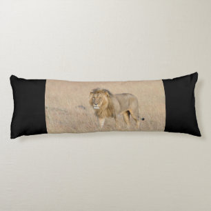 Lion walking body pillow