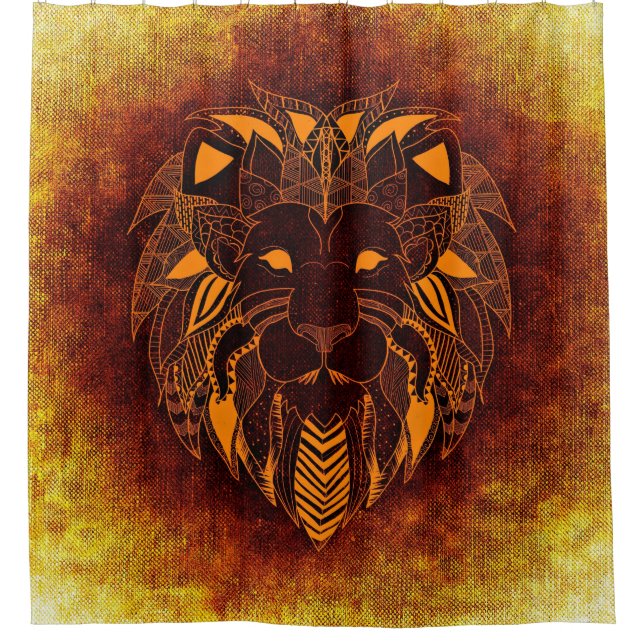 Lion wild animal abstract (Front)