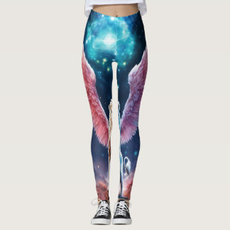 Lion Wing design legging