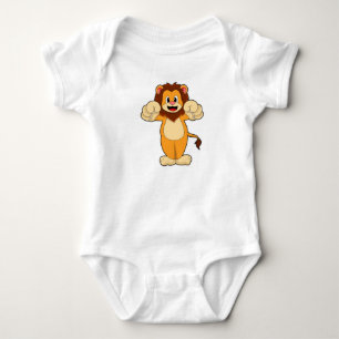 Lion with big Claws Baby Bodysuit