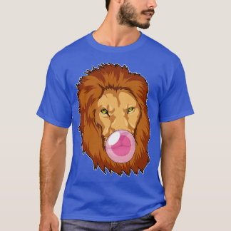 Lion with Bubble gum T-Shirt