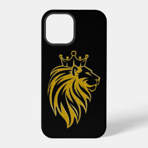 Lion With Crown - Gold Style 2 iPhone 12 Pro Case