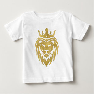 Lion With Crown - Gold Style 3 Baby T-Shirt
