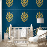 Lion With Crown - Gold Style 3