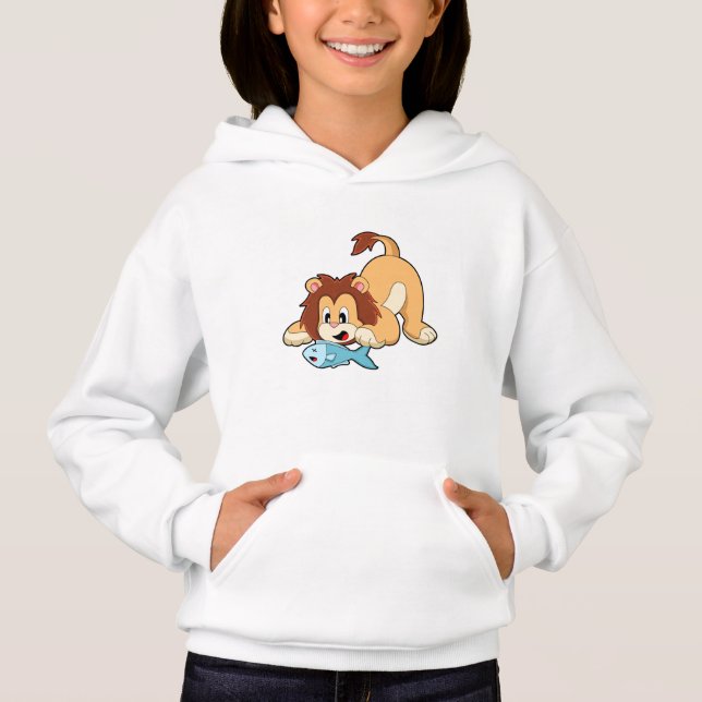 Lion with Fish (Front)