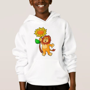 Lion with Flower Sunflower
