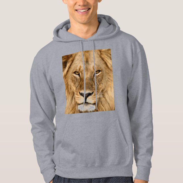 Lion With Great Mane Hoodie (Front)