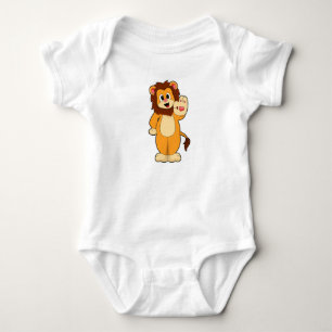 Lion with Mane Baby Bodysuit