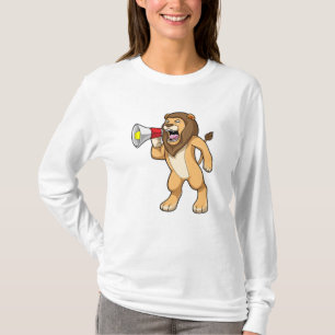 Lion with Microphone T-Shirt