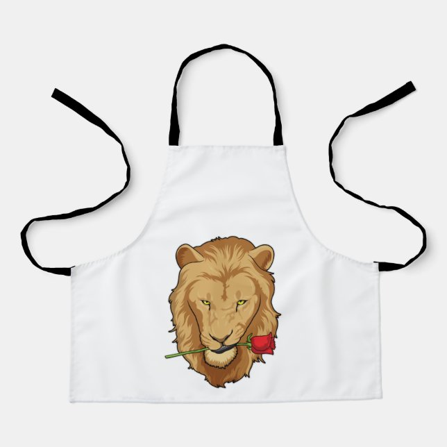 Lion with Rose Apron (Front)