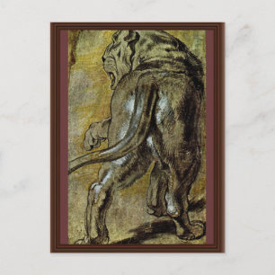Lioness By Rubens Peter Paul (Best Quality) Postcard