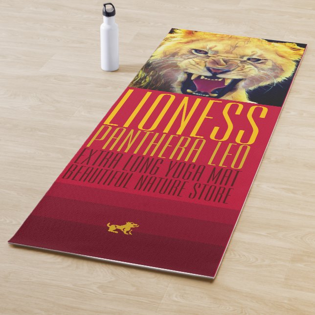 Lioness [Extra Long Yoga Mat] Yoga Mat (In Situ)